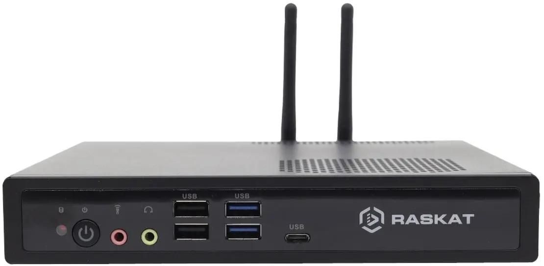 Неттоп RASKAT Standart 307 Intel Core i3 12100,  DDR4 8ГБ, 256ГБ(SSD),  Intel UHD Graphics 730,  без операционной системы,  черный [standart307166130]